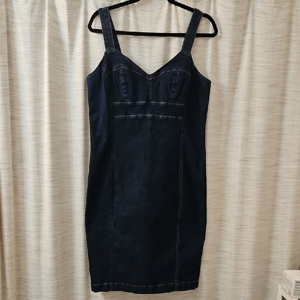 Denim Blue Dress Size L